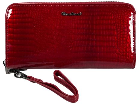 Жіночий гаманець Cardinal з лакованої шкіри C5243-2 червоний