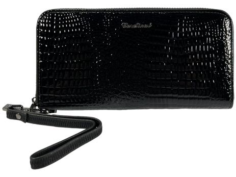 Жіночий гаманець Cardinal із лакованої шкіри C5243-4 чорний