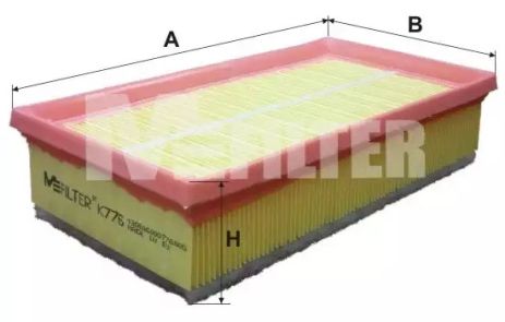 Фільтр повітряний MINI MINI, FIAT SCUDO, M-FILTER (K776)