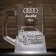 Пивной бокал с гравировкой автомобиля Audi Q5 - подарок для автолюбителя