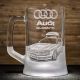 Пивний келих із гравіюванням автомобіля Audi Quattro Ауді Кватро - подарунок для автолюбителя