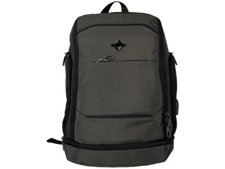 Міський рюкзак LEADFAS на чотири відділення 86165-3 сірий