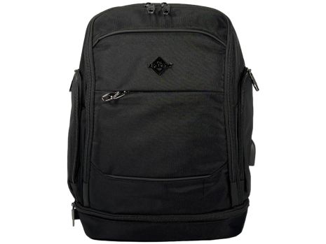 Міський рюкзак LEADFAS на чотири відділення 86165-2 чорний