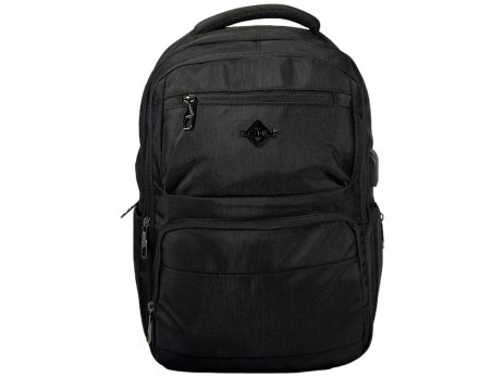 Міський рюкзак LEADFAS на чотири відділення 86321-2 чорний