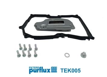 Фільтр АКПП VW Golf V/VI/ Passat 1.6-2.0 FSI/TDI 03-12 (з прокладкою), PURFLUX (TEK005)