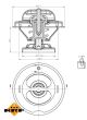 Термостат MERCEDES-BENZ Sprinter 95- (NRF) 725062