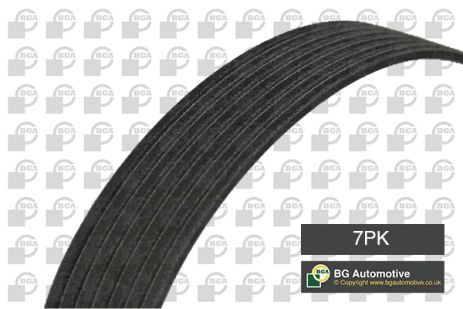 Поликлиновый ремень NISSAN QASHQAI, TOYOTA LAND CRUISER CRUISER , BGA (7PK1153)