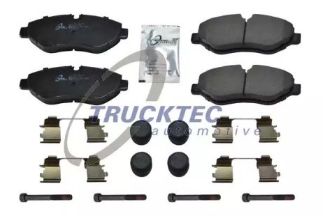 Комплект тормозных колодок, дисковый тормоз VW CRAFTER, MERCEDES-BENZ SPRINTER, TRUCKTEC (0235196)