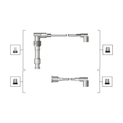 Комплект проводов зажигания OPEL CAVALIER, OPEL ZAFIRA, MAGNETIMARELLI (941319170085)