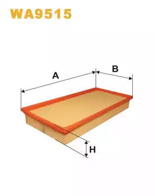 Фильтр воздушный AUDI Q7, VW TOUAREG, WIX FILTERS (WA9515)