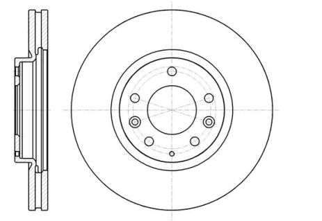 Диск тормозной MAZDA CX-9, REMSA (6123610)