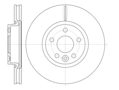 Диск гальмівний LAND ROVER, FORD MONDEO, REMSA (6101910)