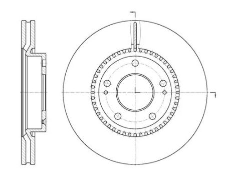 Диск тормозной JAC REFINE, HYUNDAI (BEIJING), REMSA (666310)