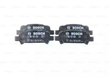 Комплект тормозных колодок, дисковый тормоз SUBARU OUTBACK, BOSCH (0986424650)