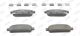 Комплект тормозных колодок, дисковый тормоз CHEVROLET TRAX, OPEL CASCADA, JURID (573335J)