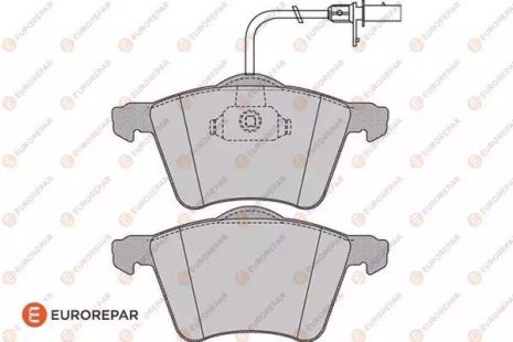 Комплект гальмівних колодок, дискове гальмо VW GOLF V, FORD GALAXY, EUROREPAR (1617264180)