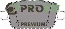 Комплект тормозных колодок, дисковый тормоз LAND ROVER, PROFIT (50051933)
