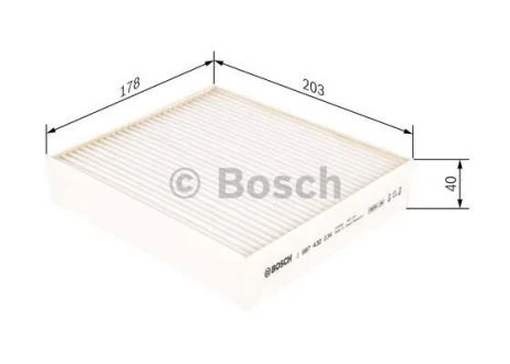 Фільтр салону MITSUBISHI COLT, SMART FORFOUR, BOSCH (1987432034)