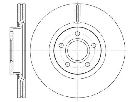 Диск тормозной LAND ROVER, VOLVO V40, REMSA (671110)