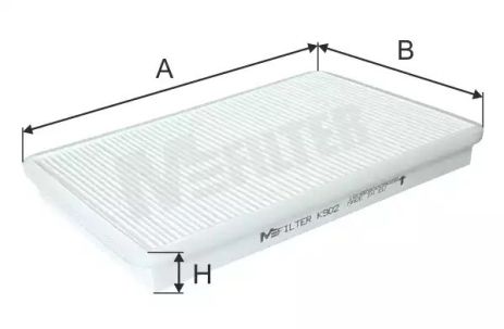 Фильтр салона PEUGEOT 405, M-FILTER (K902)