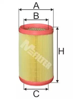 Фільтр повітряний NISSAN KUBISTAR, RENAULT KANGOO, M-FILTER (A553)