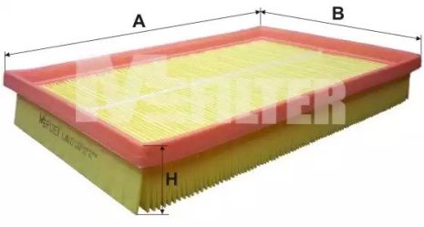 Фільтр повітряний SKODA OCTAVIA, SEAT CORDOBA, M-FILTER (K410)