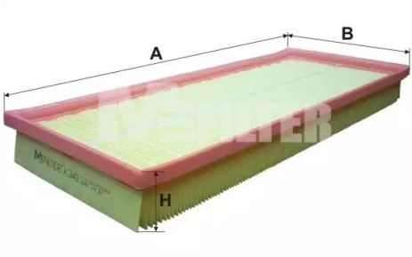 Фильтр воздушный BMW 3, M-FILTER (K340)