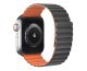 Ремінець силіконовий Hoco iWatch WA07 magnetic 42/ 44/ 45/ 49mm grey orange