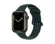 Ремешок силиконовый Hoco iWatch WA08 honeycomb 42/ 44/ 45/ 49mm olive green