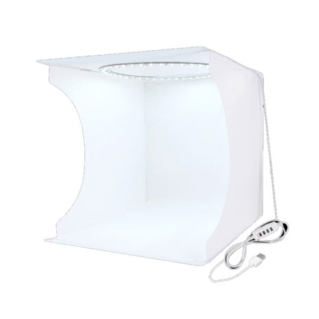 Лайткуб (фотобокс) Puluz PU5030 LED (31 х 31 х 32 см) білий