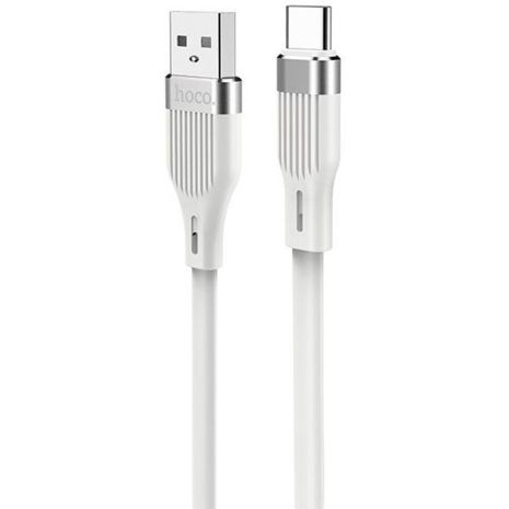 Кабель Hoco U72 USB to Type-C 1.2m белый