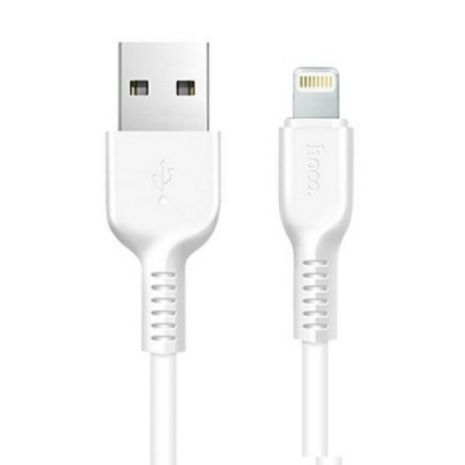 Кабель Hoco X20 USB to Lightning 1m білий