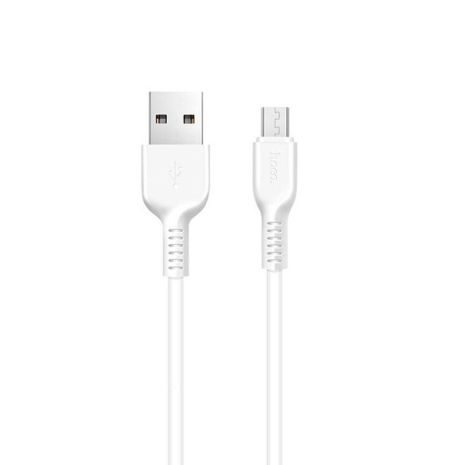 Кабель Hoco X20 USB to MicroUSB 3m белый