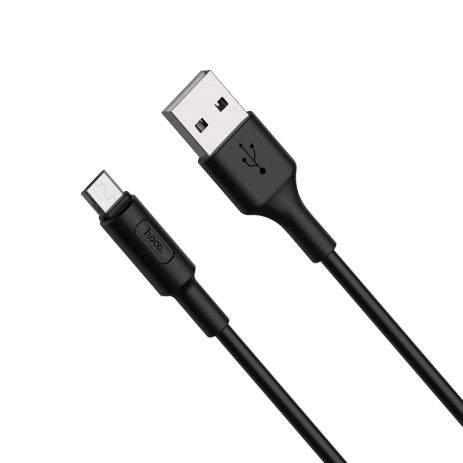 Кабель Hoco X25 USB to MicroUSB 1m черный