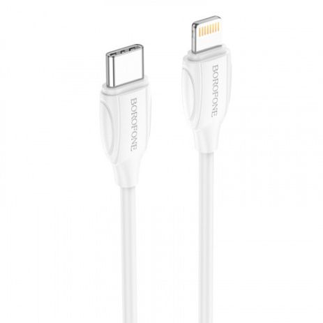 USB Borofone BX19 Type-C to Lightning 20W 2m Белый