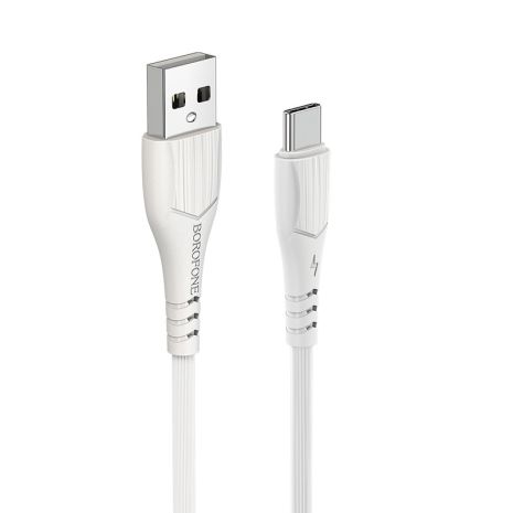 USB Borofone BX37 Wieldy Type-C Белый