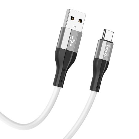 Кабель Hoco X72 USB to Type-C 1m белый