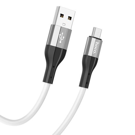 Кабель Hoco X72 USB to MicroUSB 1m белый