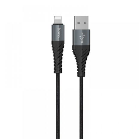 Кабель Hoco X38 USB to Lightning 1m черный