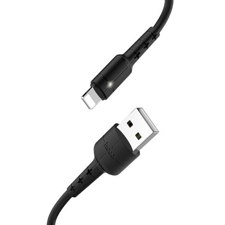 Кабель Hoco X30 USB to Lightning 1.2m чорний