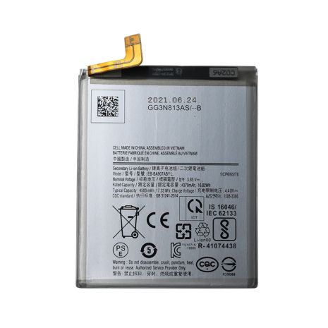 Акумулятори Samsung EB-BA907ABY Galaxy S10 Lite, A71 5G (4500 mAh) [Original PRC] 12 міс. гарантії