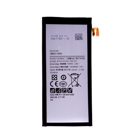 Акумулятор Samsung A810 / EB-BA810ABE [Original PRC] 12 міс. гарантії