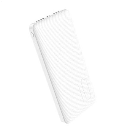 Повербанк Borofone BT28 Beneficial (10000 mAh / Out: 2USB 5V/2A / In: micro-USB 5V/2A) Белый