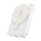 Повербанк Hoco Q11 MagSafe Wireless Charger 3-in-1 10000 mAh Type-C 20W / In: Type-C 18W, LED, White