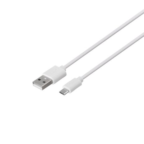 Кабель USB YJ-08 QC3.0 Micro White