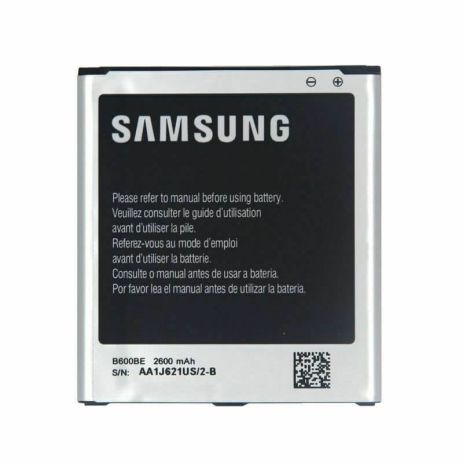 Акумулятор для Samsung Galaxy S4 (i9500), Galaxy Grand 2 (G7102)/i9295, i9515, N075T (B600BC/E, EB485760LU, EB-B220AC/E) 2600 mAh [Original] гарантії