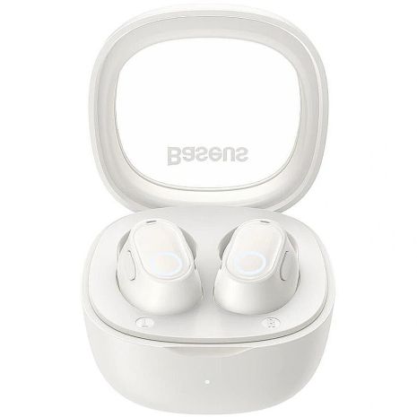 Навушники Baseus Bowie WM02 True Wireless Earphones creamy-white