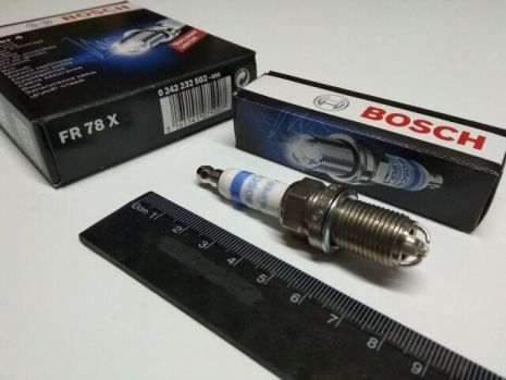 Свеча зажигания BOSCH SUPER FR78X-4 (0242232502)