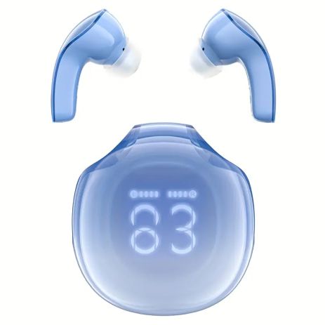 Навушники ACEFAST T9 Crystal (Air) color bluetooth earbuds Glacier Blue