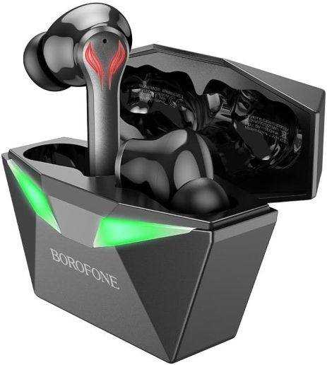 Навушники BOROFONE BW24 Magic waves true wireless BT gaming headset Black